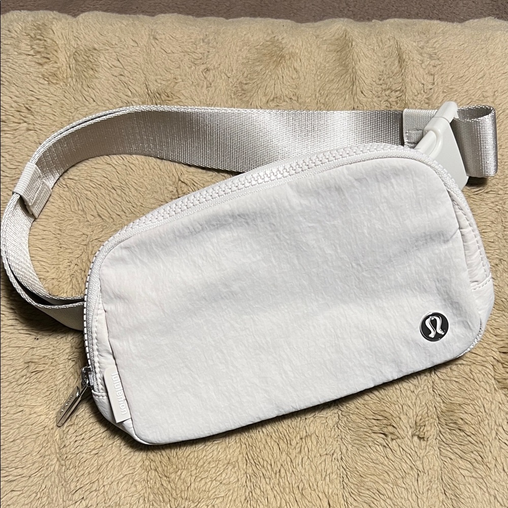 lululemon athletica Cream Belt Bag.